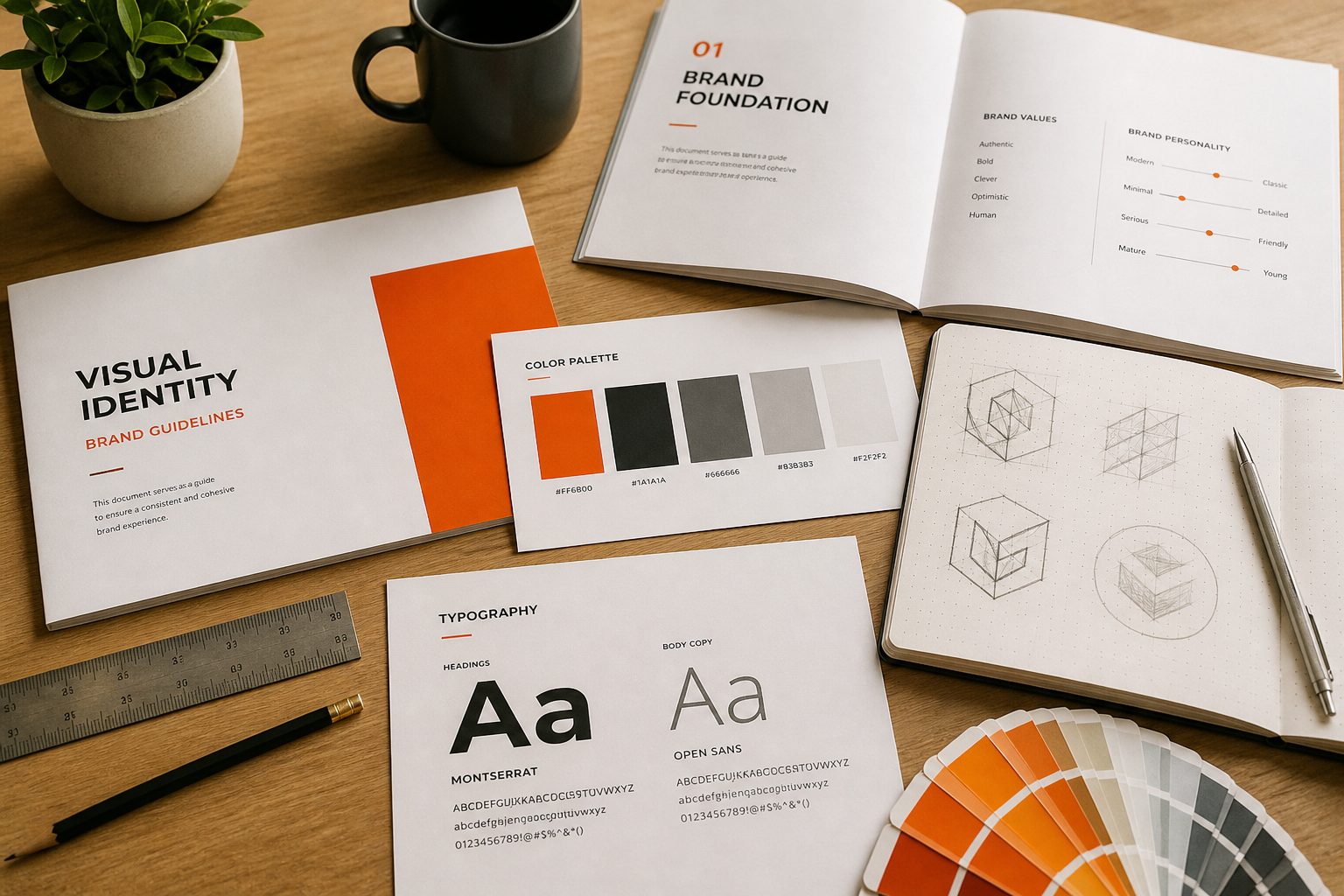 Identité visuelle et charte graphique : poser les bases d’un branding solide — IKS Communication, agence digitale à Abidjan