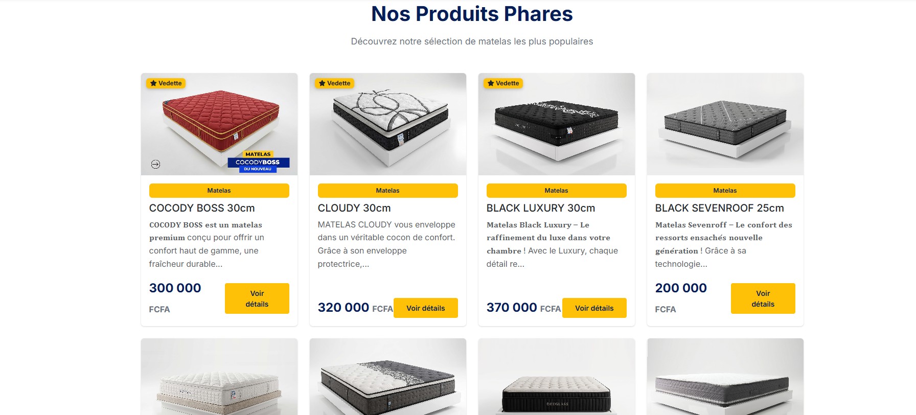 Matelas Douglass : aperçu 2