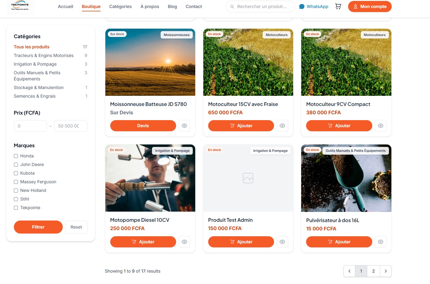 Tekpointe Agri : aperçu 3